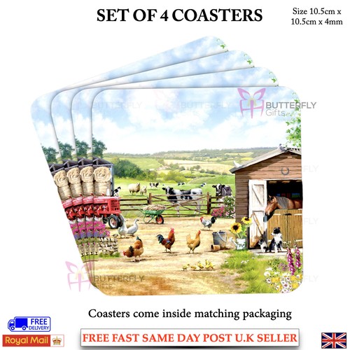Set coasters multi design - set, multi-design