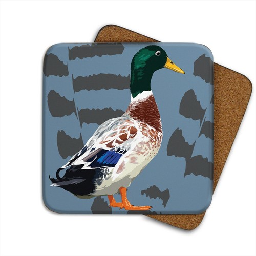 Mallard duck coaster leslie - coaster, |