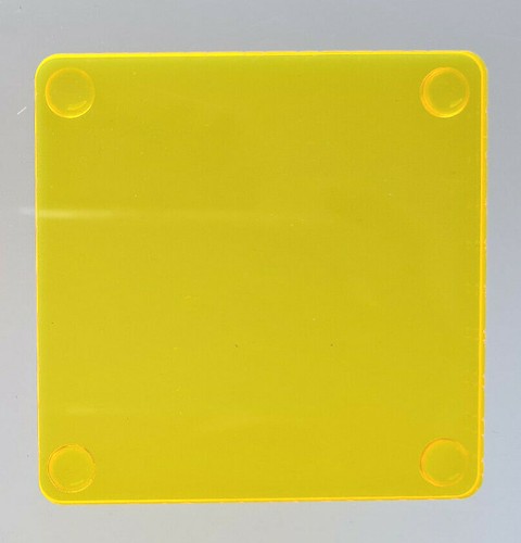 Square acrylic coasters coffee - square,