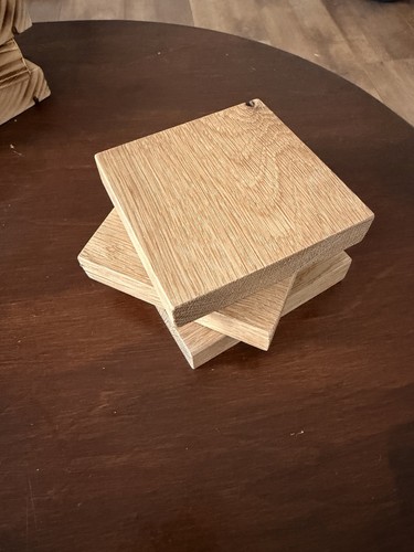 Handmade solid oak drink - oak,