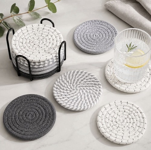 Set woven drinks - of,