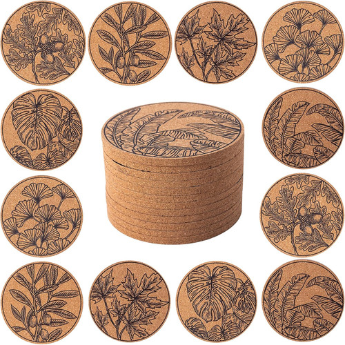 Pcs cork coasters for - pcs,