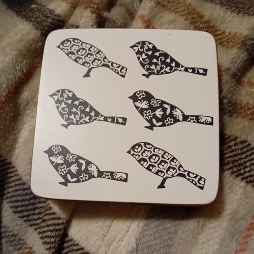 Set coasters silhouette - 4,