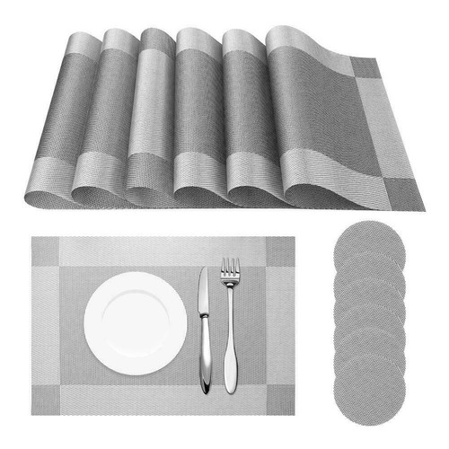 Set pvc place mats 6pcs - 6,