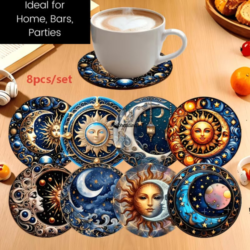 Sun moon rustic - sun,