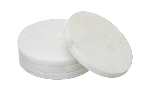 Marble coasters set - coasters, 4,