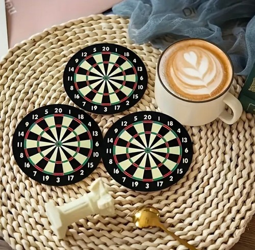 Drink cup coasters set - drink,