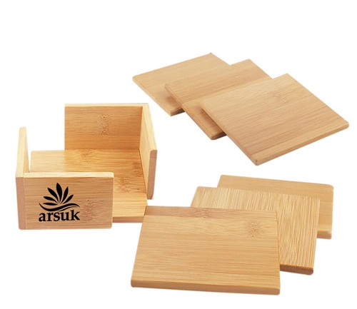 Drink coaster set natural - coaster,