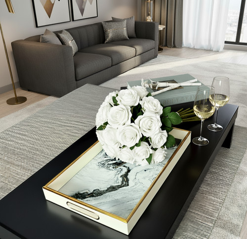 Decorative coffee table tray - decorative,