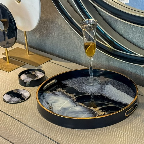 Decorative coffee table - coffee,
