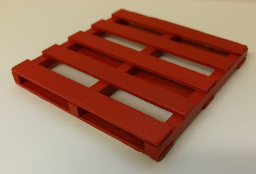Wooden coasters mini pallet - wooden,
