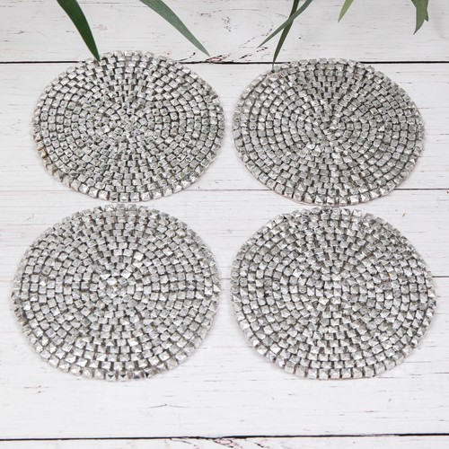 Silver metallic glass - x,