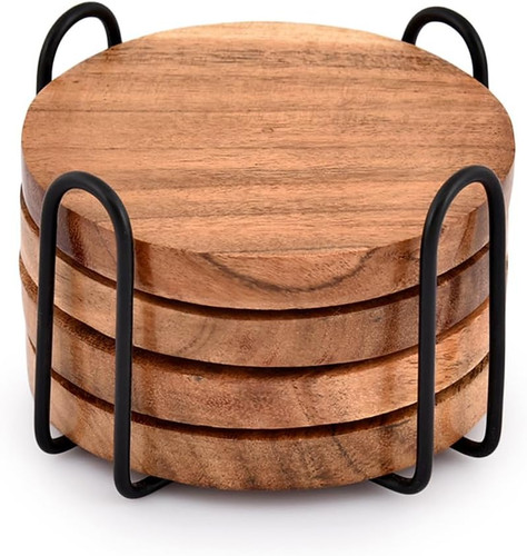 Edhas acacia wood coasters - edhas,