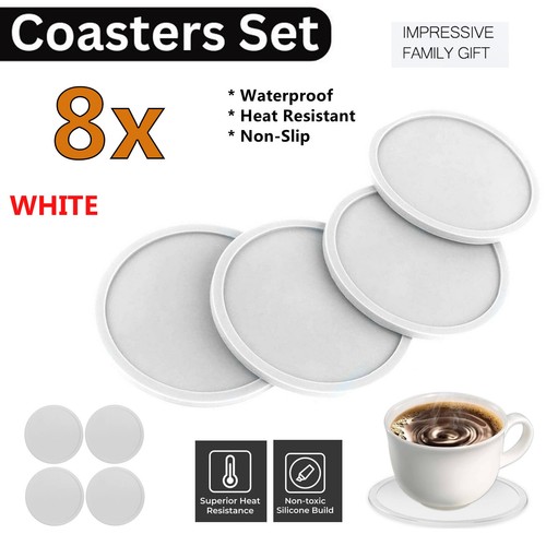 Silicone coasters non - coasters, slip