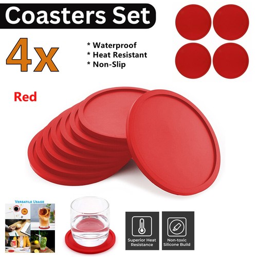 Silicone coasters non - 4x, slip