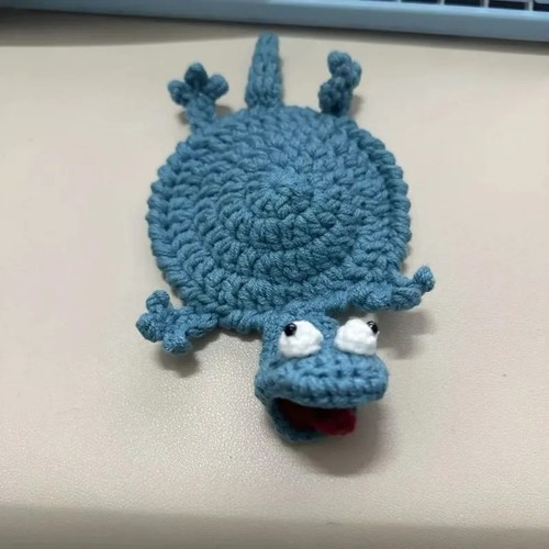 Crochet animal cup coaster - crochet,